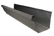 seamless gutter dove gray